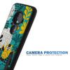 CasesOnDeck Case Compatible with [Moto G7 Play/Moto G7 Optimo/T-Mobile REVVLRY][Grip Tactical] Hybrid Bump and Drop Protection Case Slim Fit Dual Layer Cover (Teal Owls) view 3
