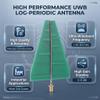 5-6dB Log Periodic Antenna 1.35GHz-9.5GHz UWB Ultra Wideband SMA Connector view 4