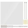 Acrylic Frame Open Transparent Fashion DIY Base Stand Suitable for ITX Motherboard,Overlock Computer Case Base Can accommodate high Performance PC view 1