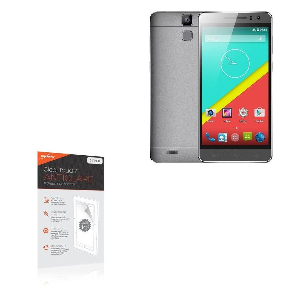 BoxWave Screen Protector Compatible with Axgio N3 - ClearTouch Anti-Glare (2-Pack), Anti-Fingerprint Matte Film Skin