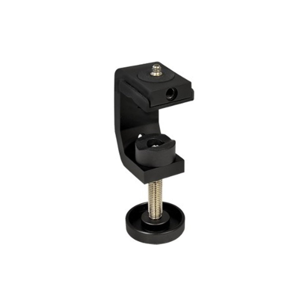 ACTi PMAX-1111 Edge Clamp Mount, Black for use with Q22 Outdoor Micro Box Camera, Made of Plastic/Aluminum, Maximum 1.26" Supported Pole Range