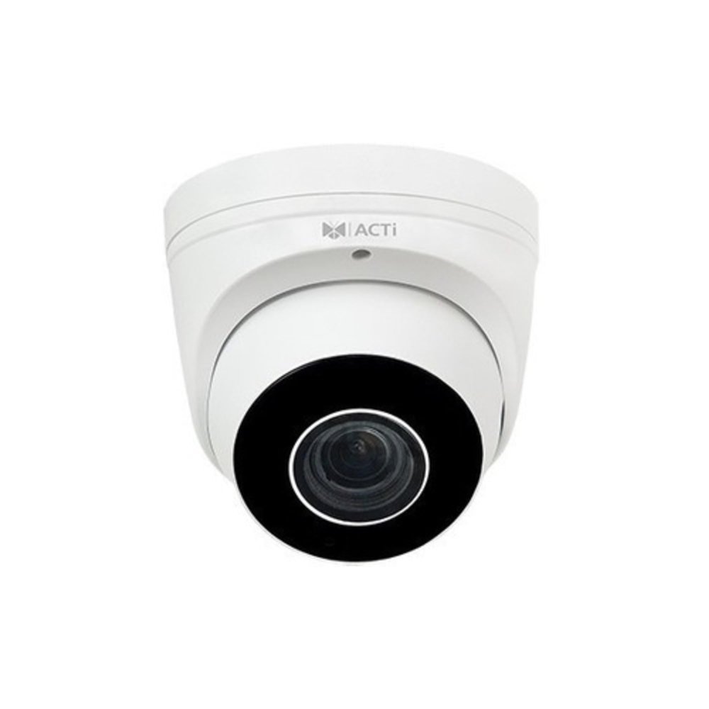 ACTi Z81 2MP Outdoor Zoom Dome Camera with SLLS, 4.4X Zoom Lens, f2.7-12mm/F1.4, Auto Focus, H.265/H.264, 1080p/30fps, 2D+3D DNR, Built-in Microphone, MicroSDHC/MicroSDXC, PoE/DC12V, IP67