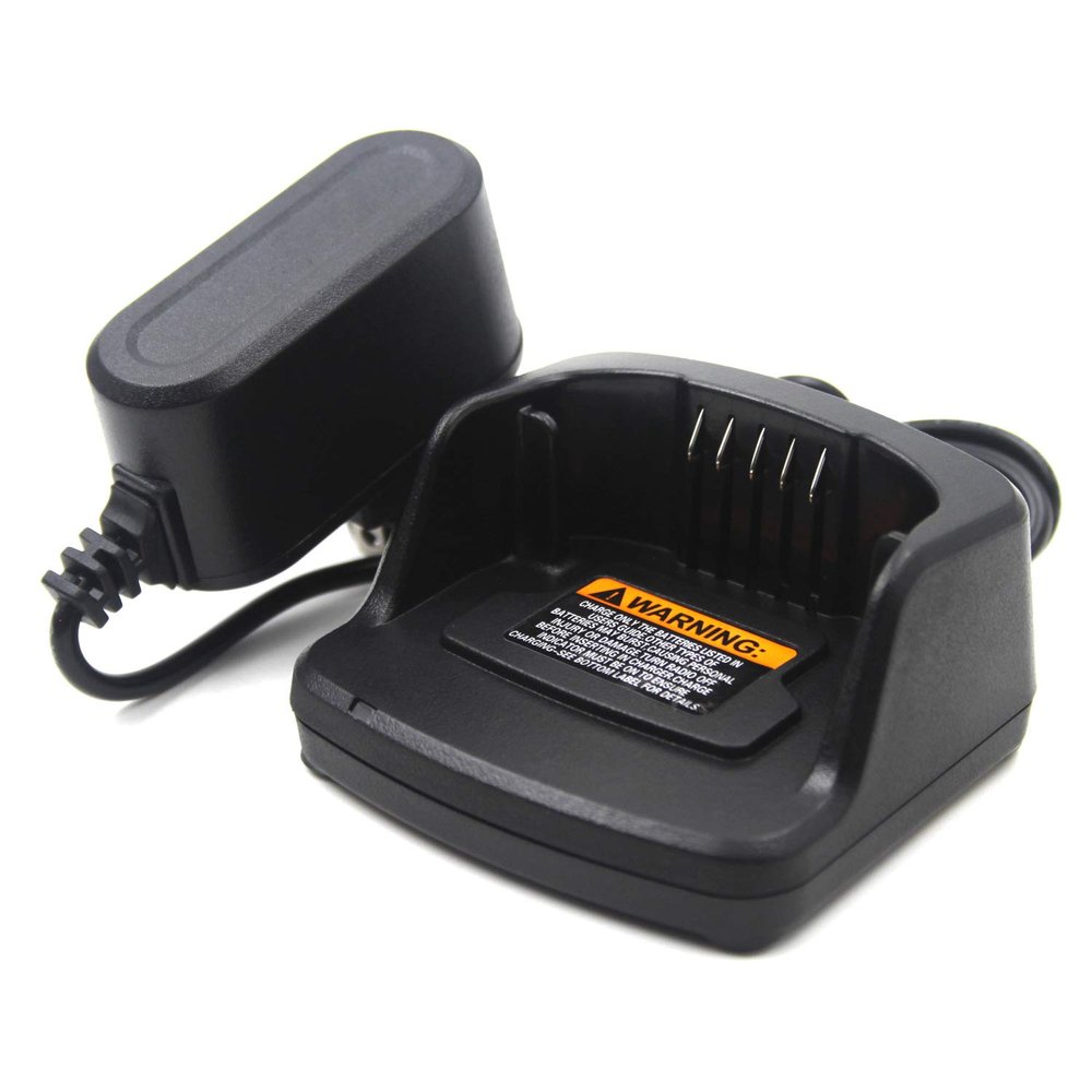 (2-Pack) PMLN6394A Charger Replacement for Motorola RMU2040 RMU2043 RMU2080 RMU2080D RMV2080 RMM2050 XT420 XT460 Radios Compatible with PMNN4434 PMNN4453 Batteries