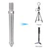 Acouto Tr Ground Spike Stainless Steel Metal Spike Mount Adapter for Tr Monopod with 3/8 Inch Screw Thread Camera Accessories(8cm) view 2