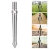 Acouto Tr Ground Spike Stainless Steel Metal Spike Mount Adapter for Tr Monopod with 3/8 Inch Screw Thread Camera Accessories(8cm) view 3