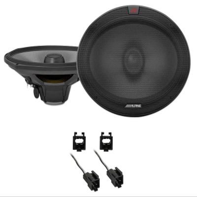Alpine R 6x9 Rear Speaker Replacement Kit for 1996-2006 Chrysler Sebring