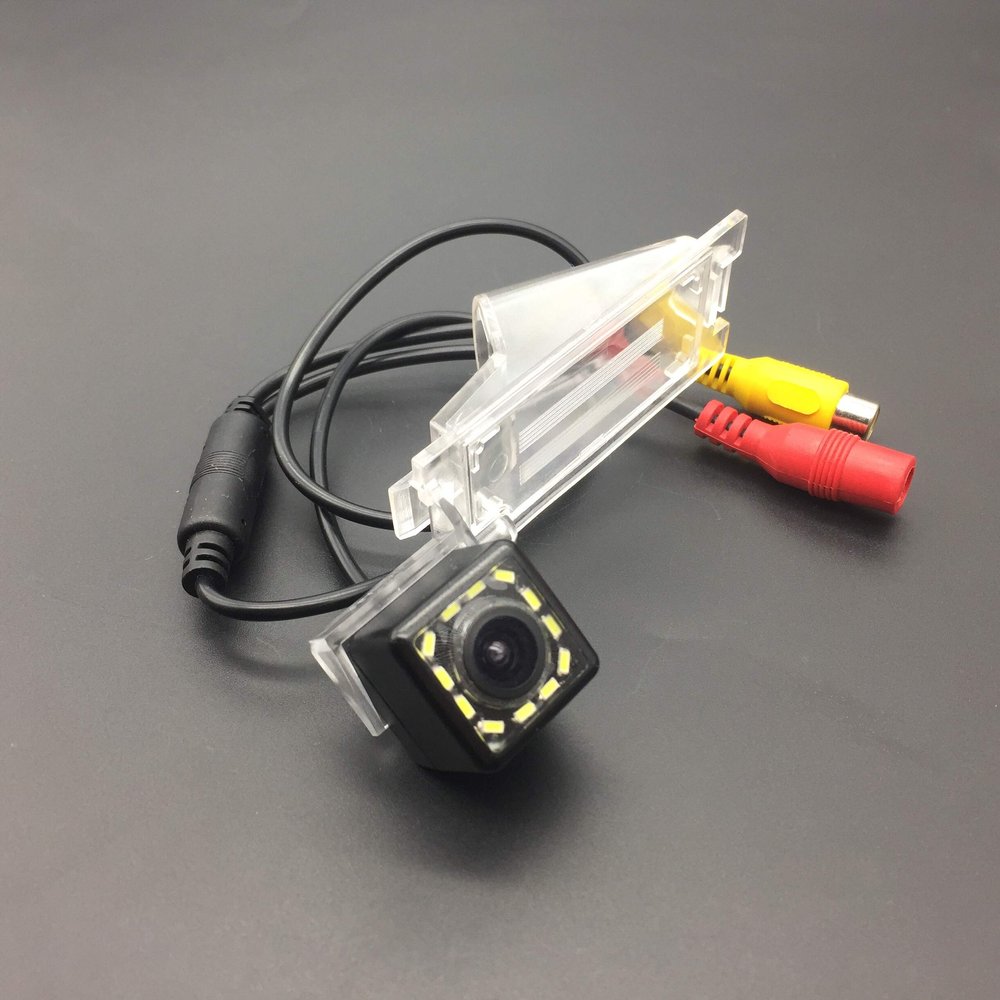 for Dodge Caliber 2007~2012 Car Rear View Camera+8LED Back Up Reverse Parking Camera/Plug Directly