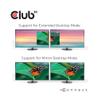 CLUB3D CSV-1562 replicatore di Porte e Docking Station per Notebook Nero view 4