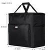 BUBM Desktop Computer Carrying Case, Padded Nylon Carry Tote Bag for Transporting Computer Tower PC Chassis, Keyboard, Cable and Mouse, Desktop Computer+ Monitor Bag, 3 light 24", Travel view 3
