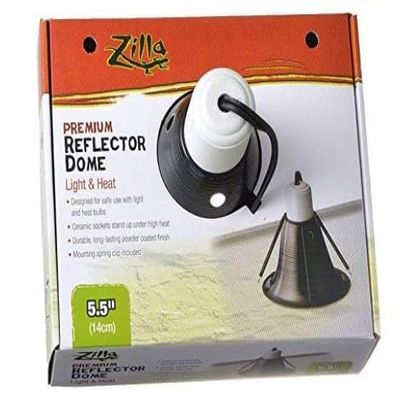 Zilla Premium Reflector Dome - Light & Heat 5.5" - Pack of 10