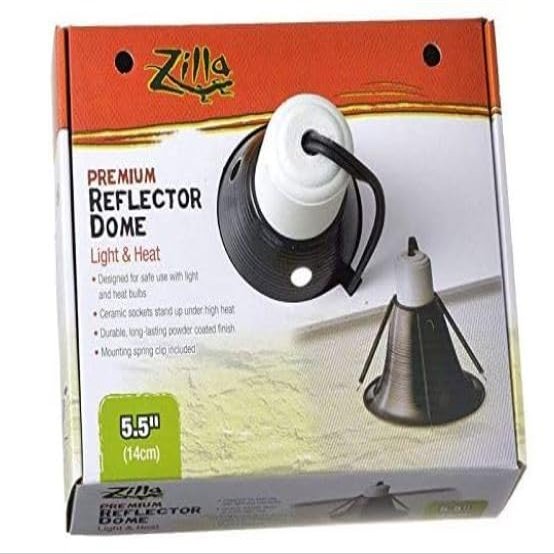 Zilla Premium Reflector Dome - Light & Heat 5.5" - Pack of 10