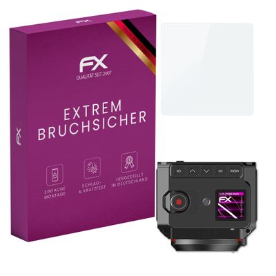 atFoliX Plastic Glass Protective Film compatible with Z-Cam E2 Camera, 9H Hybrid-Glass FX Screen Protector