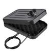 BAGKOOL Portable Security Lock Box - Gun Safety, Money, and Document Safe - Personal Safe Box with Patented 39IN Security Cable and 4 Keys - Ideal for Valuables and Firearms - Size 9.4 * 6.5 * 1.96 IN view 1