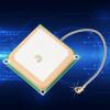 28dB High Gain Active Antenna Ceramic Patch Internal Connector view 2