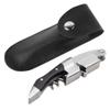 TOPINCN Bottle Opener Leather Case New Bottle Opener Holster Small Leather Bag Wine Knife Set Wine Tool Holder PU Bag (Black) view 4