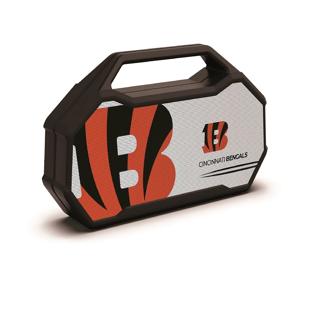 NFL Cincinnati Bengals XL Wireless Bluetooth Speaker, Team Color
