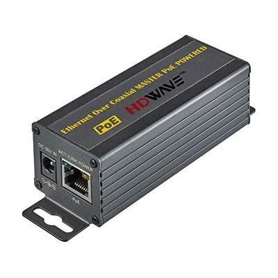 HDWAVE | K1401 | PoE Powered Ethernet Over Coaxial Kit