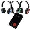 Wireless Silent Disco Transmitter w/Bluetooth Connection - 25 LED Headphones - Yoga/Fitness/Guided Tour view 1