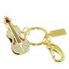 128GB Guitar Shape USB Flash Drive USB Drives Memory Stick Thumb Drives USB 2.0 Disk Pen Drive Pen Drive USB Drive Date Storage Flash Disk Zip Drive USB Stick (Gold) view 1