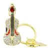 128GB Guitar Shape USB Flash Drive USB Drives Memory Stick Thumb Drives USB 2.0 Disk Pen Drive Pen Drive USB Drive Date Storage Flash Disk Zip Drive USB Stick (Gold) view 2