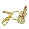 128GB Guitar Shape USB Flash Drive USB Drives Memory Stick Thumb Drives USB 2.0 Disk Pen Drive Pen Drive USB Drive Date Storage Flash Disk Zip Drive USB Stick (Gold) view 3