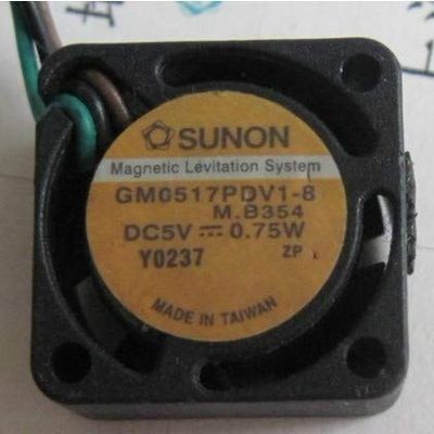 17x17x08mm GM0517PDV1-8 17mm 5V 0.75W 3Wire Cooling Fan