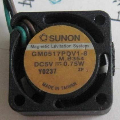 17x17x08mm GM0517PDV1-8 17mm 5V 0.75W 3Wire Cooling Fan