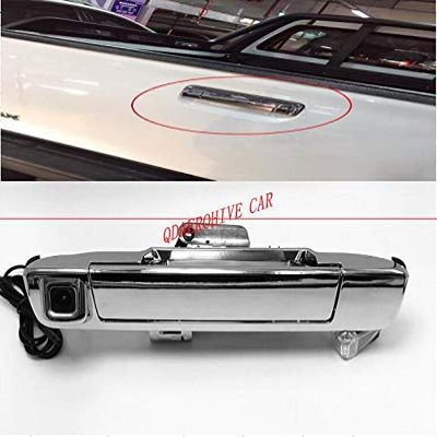 Fincos QDAEROHIVE Rear Door Handle Webcam Door reversing Webcam D-MAX Backup Camera for Isuzu d-max dmax hd 2012-2018 - (Color: for 2012-2014)
