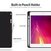 Antbox Case for iPad mini 5 2019 (5th Generation 7.9 inch) / iPad mini 4 with Built-in Pencil Holder PU Leather Smart Cover with Auto Sleep/Wake Stand Function (Red) view 4