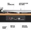 House of Marley Stir It Up Wireless Turntable: Vinyl Record Player with Wireless Bluetooth Connectivity, 2 Speed Belt, Built-in Pre-Amp, and Sustainable Materials view 4