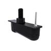 Raymarine A80604 Transducer, HyperVision, Plastic Thru-Hull, Black, Small view 1