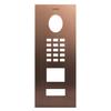 DoorBird Faceplate for D2101V IP Video Door Station Brushed Stainless Steel Bronze(V4A) view 1