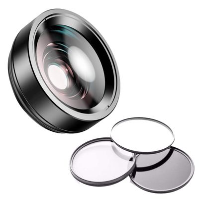 0.4X High Definition Super Wide Angle Lens w/Macro for Sony Cyber-Shot DSC-RX100 III (Includes Necessary Lens/Filter Adapters) + 52mm 3 Piece Filter Kit + Nw Direct Micro Fiber Cleaning Cloth