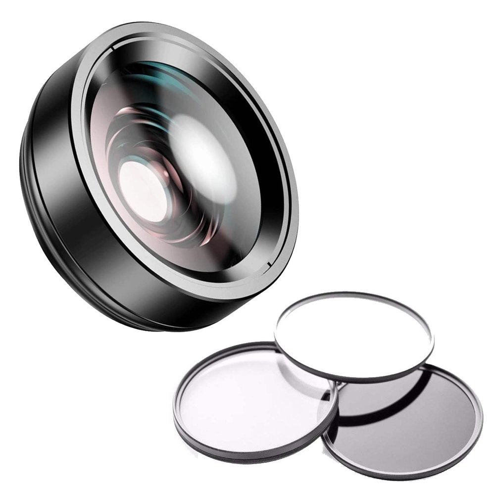 0.4X High Definition Super Wide Angle Lens w/Macro for Sony Cyber-Shot DSC-RX100 III (Includes Necessary Lens/Filter Adapters) + 52mm 3 Piece Filter Kit + Nw Direct Micro Fiber Cleaning Cloth
