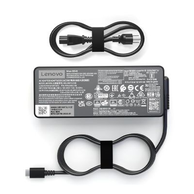 65W USB C Type C AC Charger Compatible with Lenovo ThinkPad X1 t480 T480S P43s P51s P52s P53s/P14s P15s P16s Yoga Chromebook ThinkBook Series ADLX65YLC3D Laptop Power Adapter