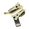 128GB Eiffel Tower Shape USB 2.0 Flash Drive Pen Drive Memory Stick USB Stick USB Drive Flash Disk Thumb Drive USB Disk USB Stick U Disk PenDrive (Gold) view 1