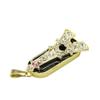128GB Eiffel Tower Shape USB 2.0 Flash Drive Pen Drive Memory Stick USB Stick USB Drive Flash Disk Thumb Drive USB Disk USB Stick U Disk PenDrive (Gold) view 2