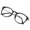 VisionGlobal Blue Light Blocking Glasses for Women/Men, Anti Eyestrain, Computer Reading, TV Glasses, Stylish Oval Frame, Anti Glare (Black, +2.25 Magnification) view 1