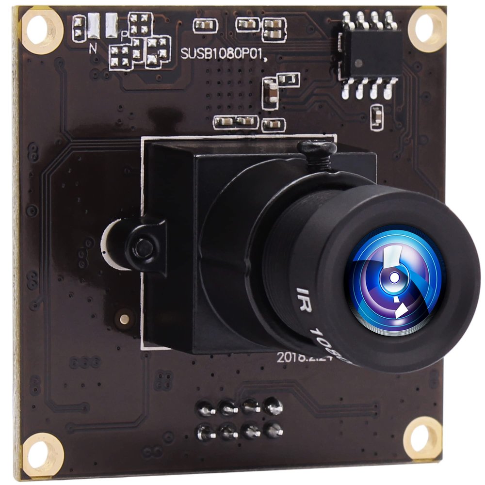 ALPCAM Full HD 2MP Webcam, USB3.0 High Speed, 1080p USB Camera Module for Embedded Deployment, High Frame 50fps with IMX291 Sensor, Plug&Play for Windows, Linux, macOS, and Android