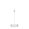 GRAVITY Lighting Stand with Square Steel Base - 3 Position, White view 1