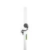 GRAVITY Lighting Stand with Square Steel Base - 3 Position, White view 3