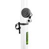 GRAVITY Lighting Stand with Square Steel Base - 3 Position, White view 4