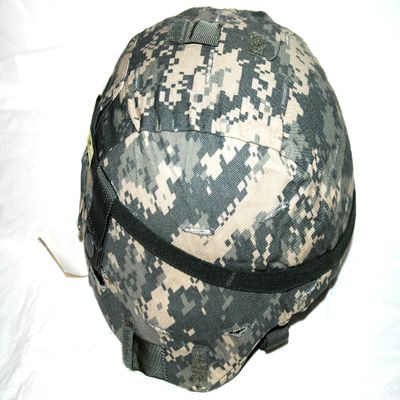 Genuine Usgi Ach Mich Msa Sds Helmet With Acu Digital Cover - X-Large