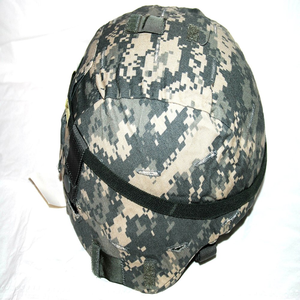 Genuine Usgi Ach Mich Msa Sds Helmet With Acu Digital Cover - X-Large