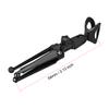 uxcell Adjustable Desktop Microphone Stand Tripod Foldable Tabletop Stand Holder with Mic Clip view 3