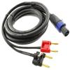 CablesOnline, 3ft 12AWG 4-Pole Neutrik SpeakOn to 2-Dual Banana Preminum Speaker Cable, XR-K9203 view 1