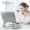 Nulaxy Laptop Stand, Ergonomic Aluminum Laptop Computer Stand, Detachable Laptop Riser Notebook Holder Stand Compatible with MacBook Air Pro, Dell XPS, HP, Lenovo More 10-15.6 Laptops view 2