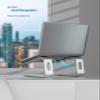 Nulaxy Laptop Stand, Ergonomic Aluminum Laptop Computer Stand, Detachable Laptop Riser Notebook Holder Stand Compatible with MacBook Air Pro, Dell XPS, HP, Lenovo More 10-15.6 Laptops view 3