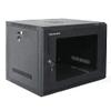 SecurLink Wall Cabinet 9U Glass Door W*D*H(mm) 530 * 600 * 493 W*D*H(inch) 21''x24''x20'' view 1