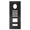 DoorBird Faceplate for D2101V IP Video Door Station Brushed Stainless Steel Titanium (V4A) view 1